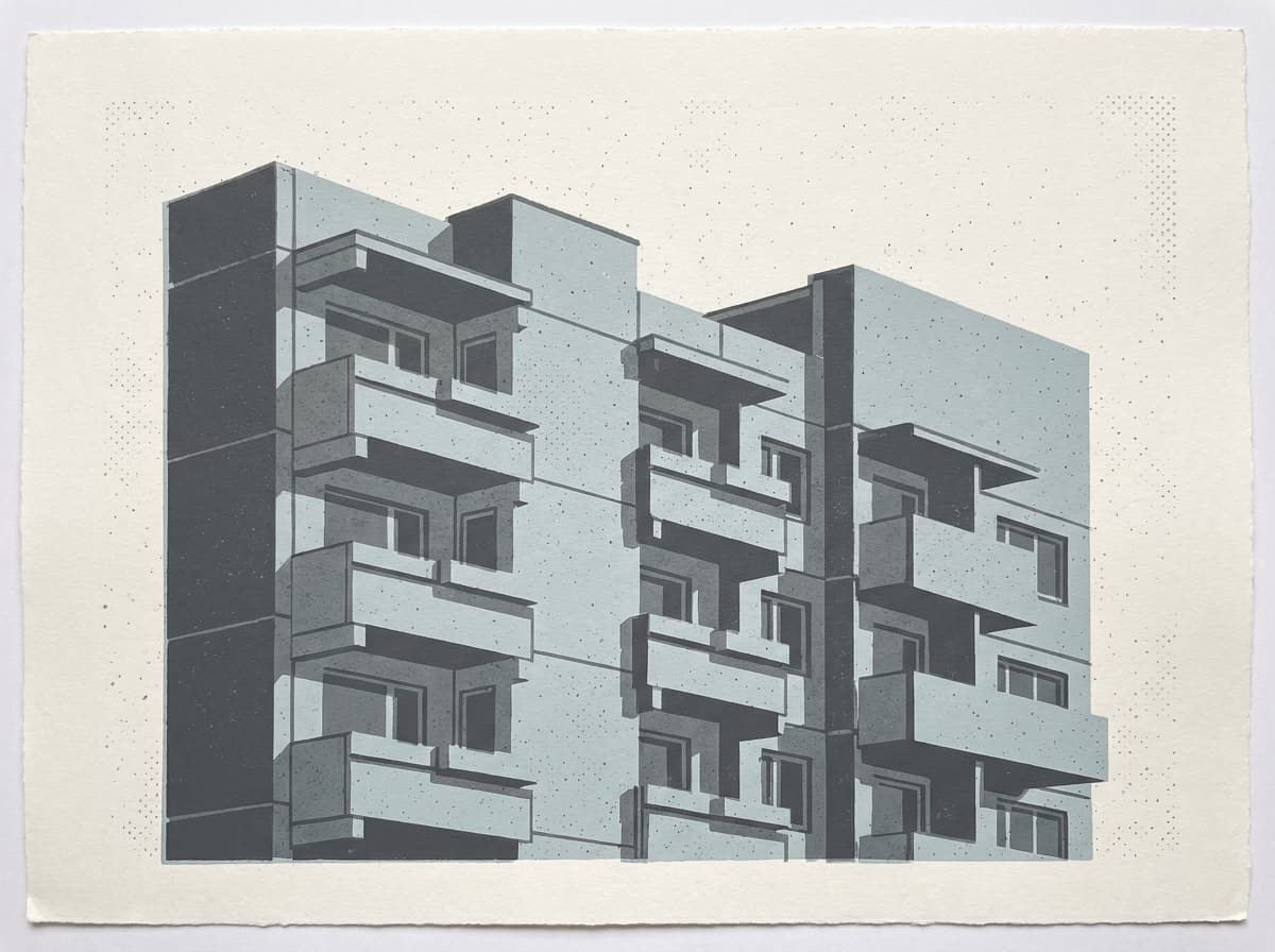 Plattenbau, 6 a.m.