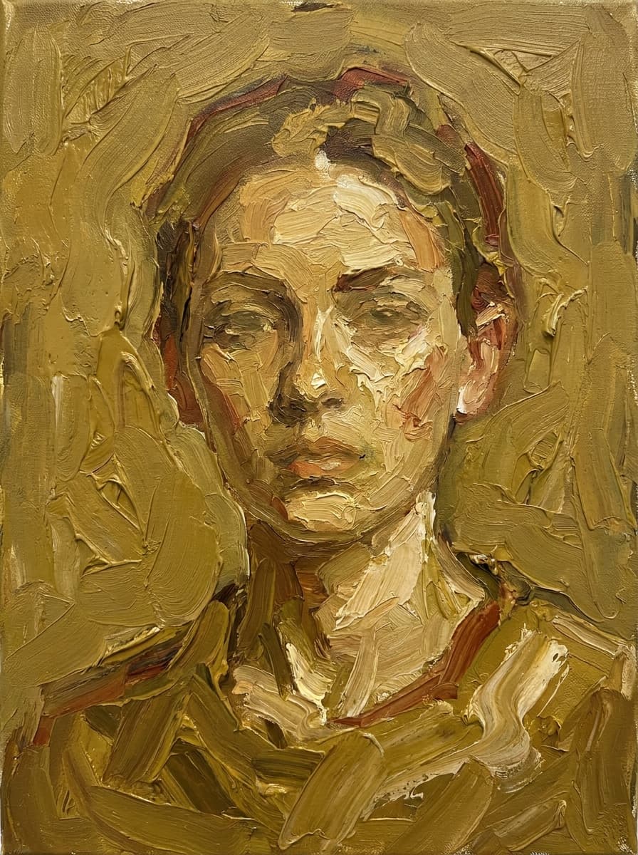 Portrait in Ochre